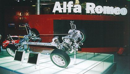 Alfa Romeo 4WD technology demonstration
