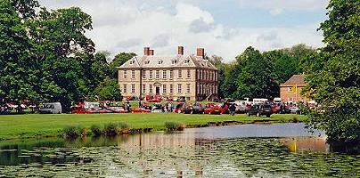Stanford Hall, gardens and cars