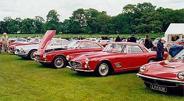 Various older Maserati's